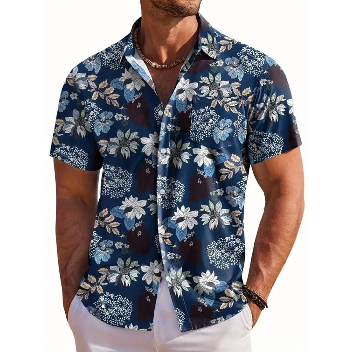 Lukáš – Hawaiian Floral Summer Shirt