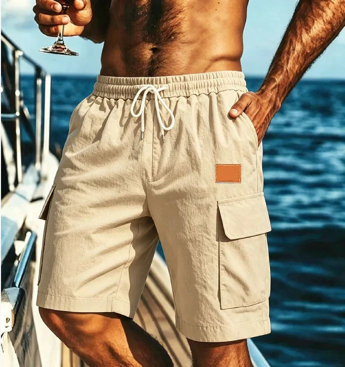 Tomás – Straight-Cut Linen Shorts