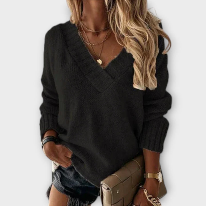 Jane – V-Neck Sweater