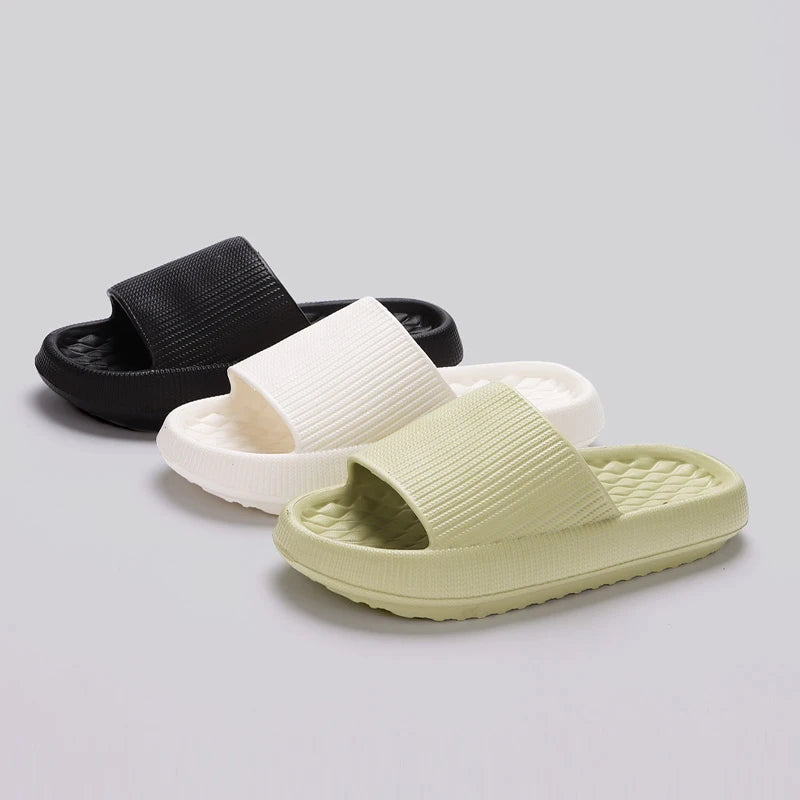 Nela – Cloud Foam Slippers with Thick Sole