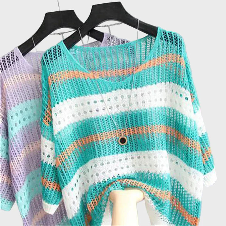 Ciara – Light Open-Knit Top