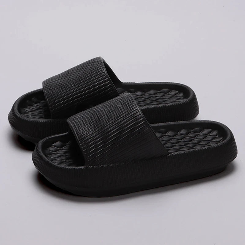 Nela – Cloud Foam Slippers with Thick Sole