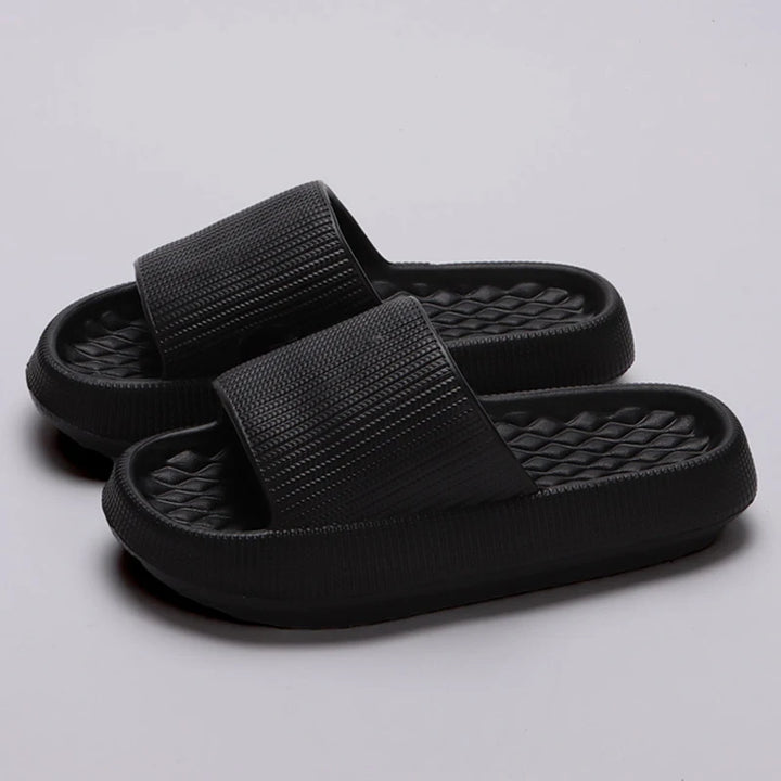 Nela – Cloud Foam Slippers with Thick Sole