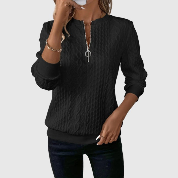 Annabelle – Florence Knitted Zip Cardigan