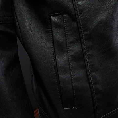 Odhrán – Premium Moto-Style Leather Jacket