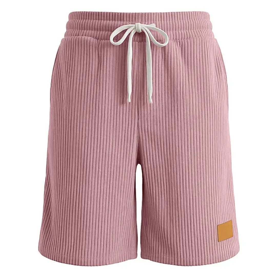 Matěj – Corduroy Shorts with Ribbed Texture