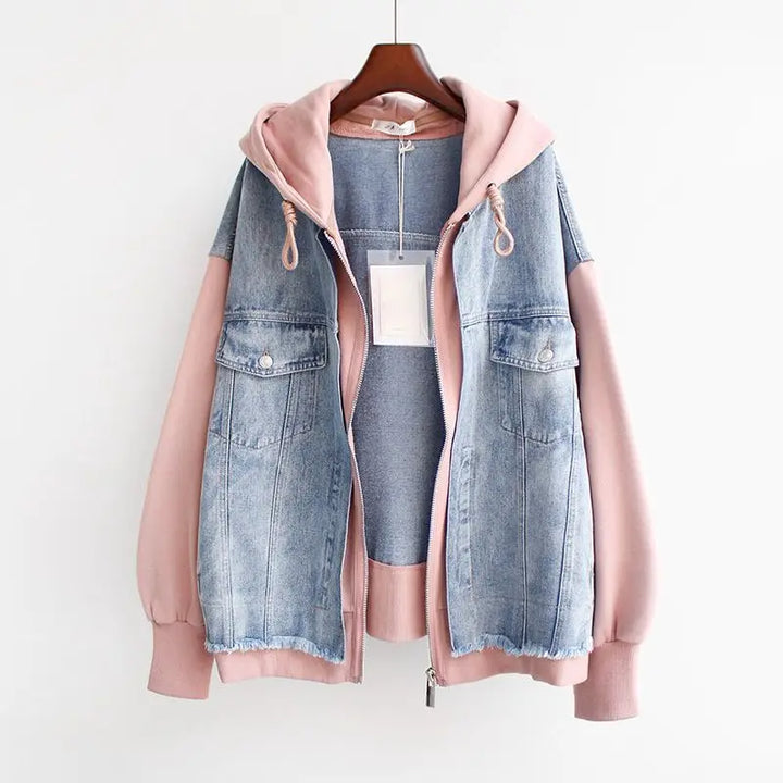 Saoirse – Denim Hoodie