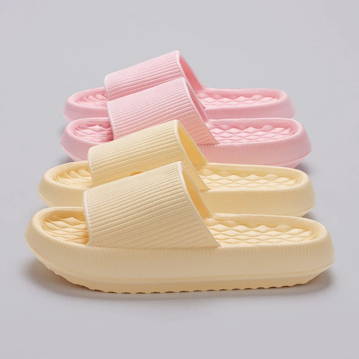Nela – Cloud Foam Slippers with Thick Sole