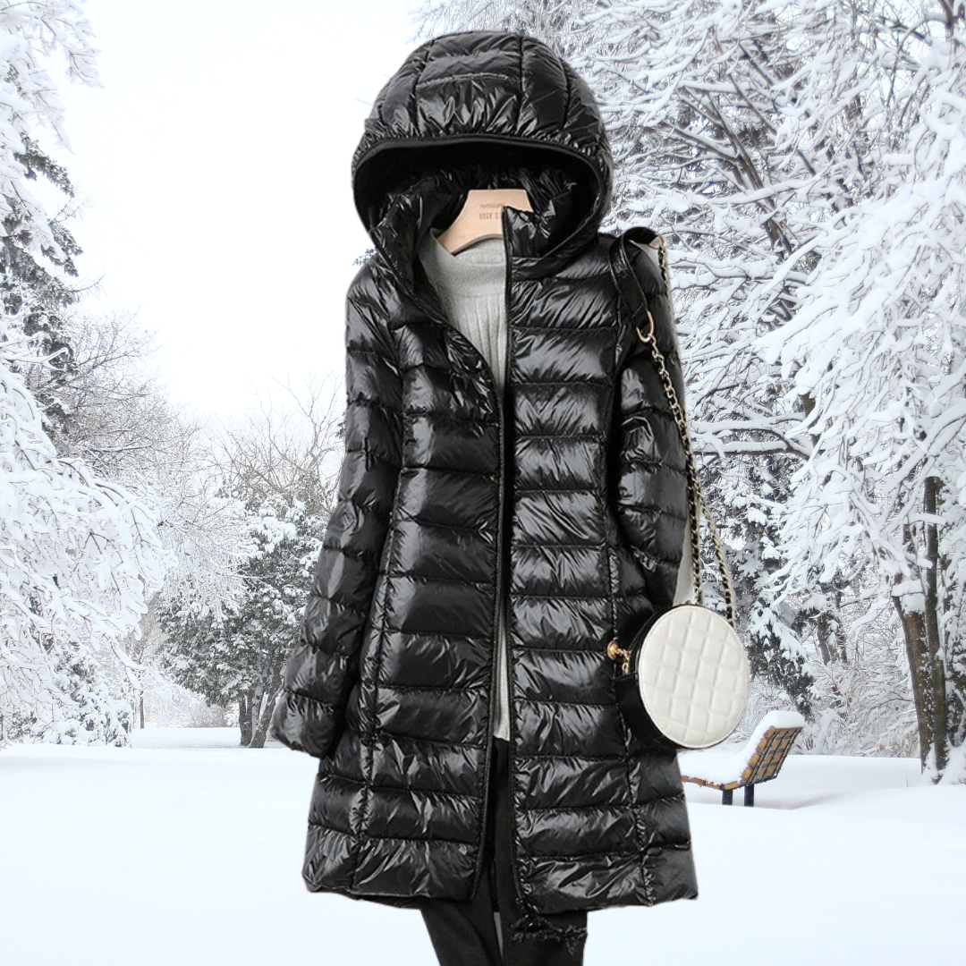 Grainne – Long Quilted Coat