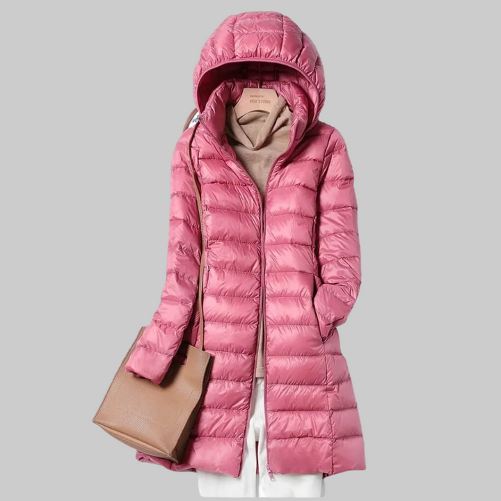 Grainne – Long Quilted Coat