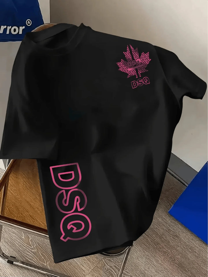 Ciarán – T-Shirt with Colourful Graphic Print
