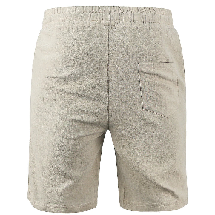 Petr – Cotton-Linen Shorts with a Comfortable Length