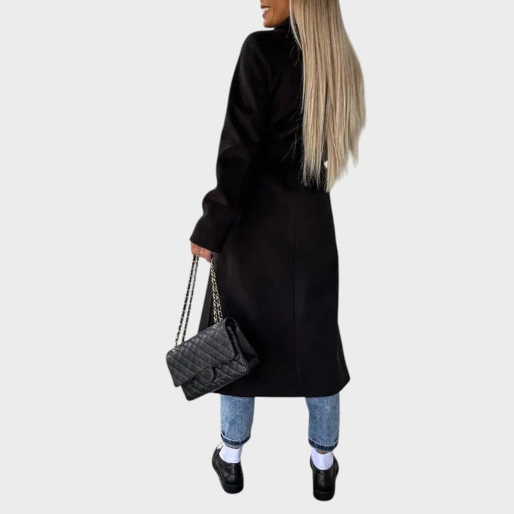 Anna – Double-Breasted Belted Coat