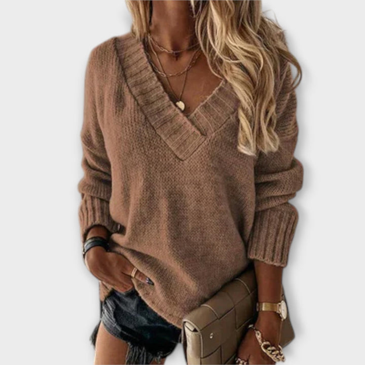 Jane – V-Neck Sweater