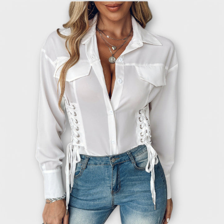 Aine – Long-Sleeve Blouse