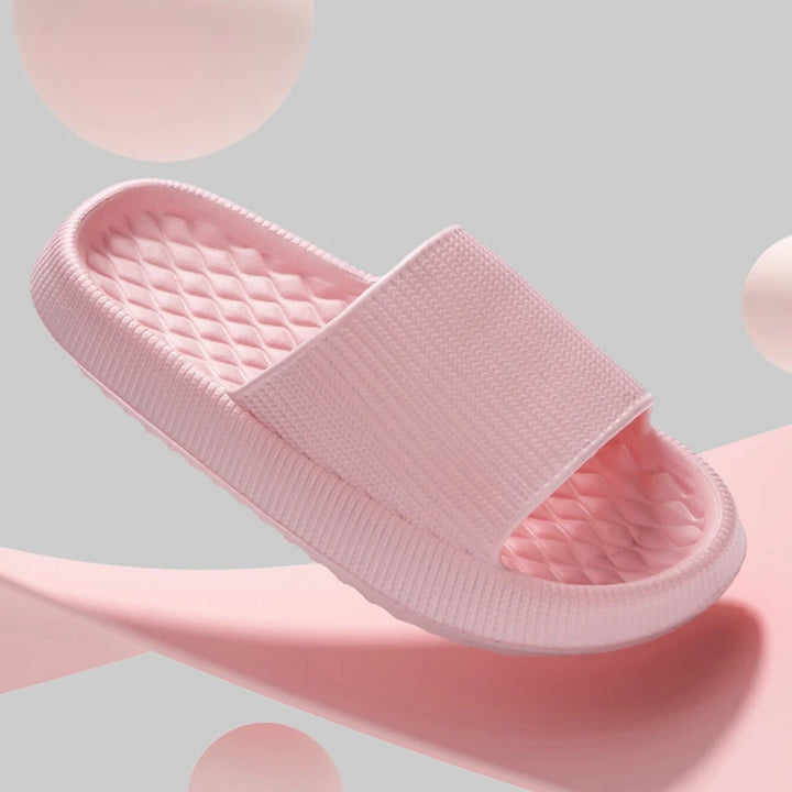 Nela – Cloud Foam Slippers with Thick Sole