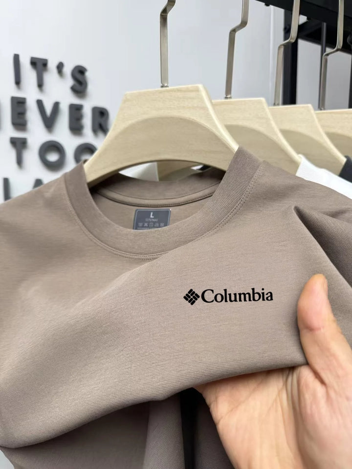 Eoghan – Crew-Neck T-Shirt with Embroidered Detail