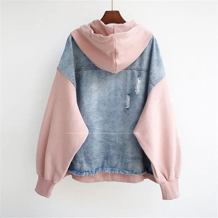 Saoirse – Denim Hoodie