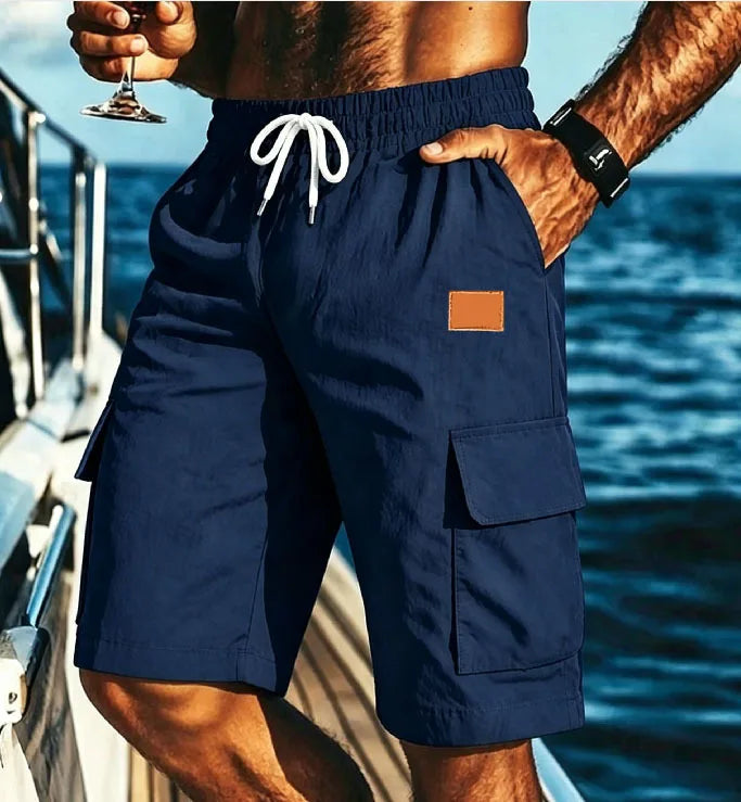 Tomás – Straight-Cut Linen Shorts