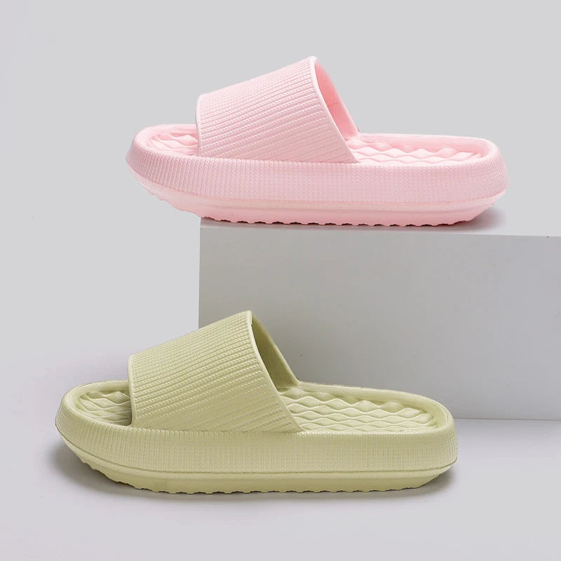 Nela – Cloud Foam Slippers with Thick Sole