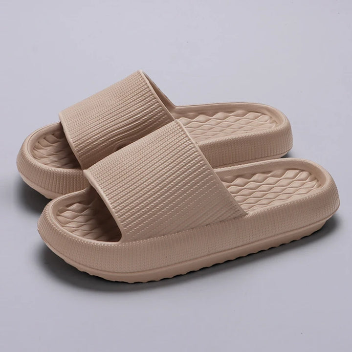 Nela – Cloud Foam Slippers with Thick Sole
