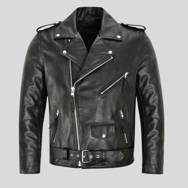 Austin – Elegant Leather Jacket