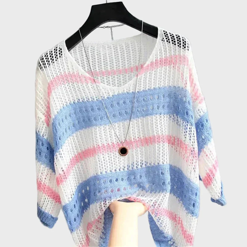 Ciara – Light Open-Knit Top