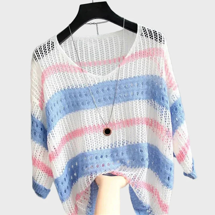 Ciara – Light Open-Knit Top