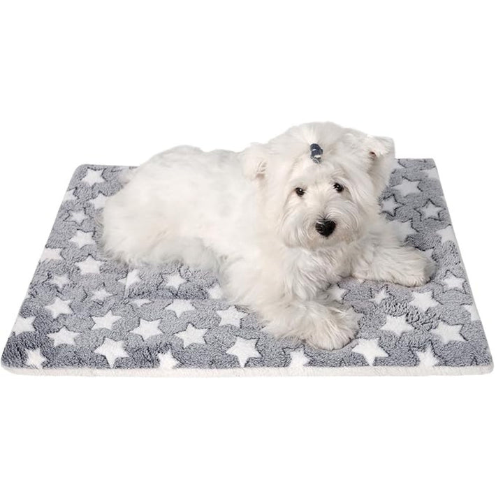 Warm Fleece Blanket for Dogs and Cats with Stars