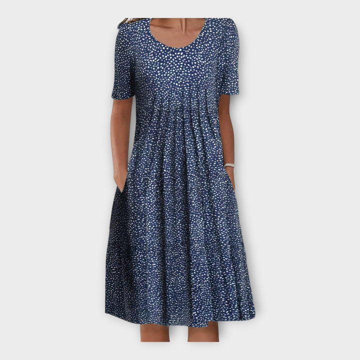 Méabh – Floral Short-Sleeve Dress