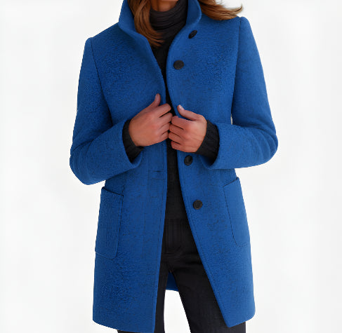 Melissa – Coat with High Collar