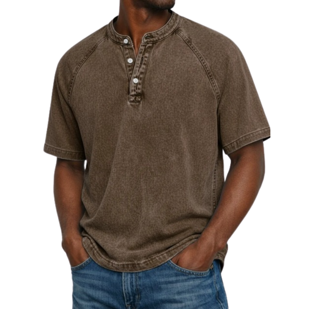 David – Marine Henley Top