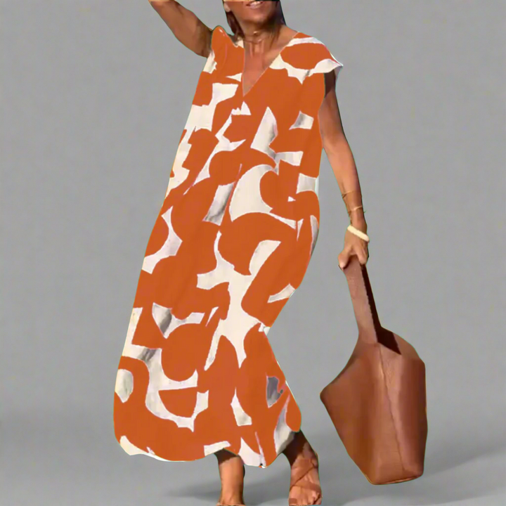 Aoibhinn – Printed Dress