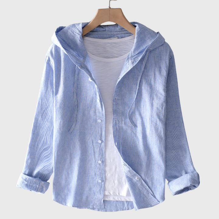 Ciara – Cotton Hooded Blouse