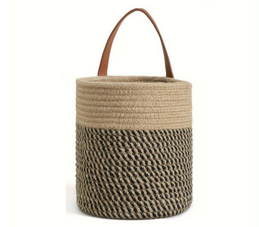 Hanging Cotton Storage Basket (Set of 2)