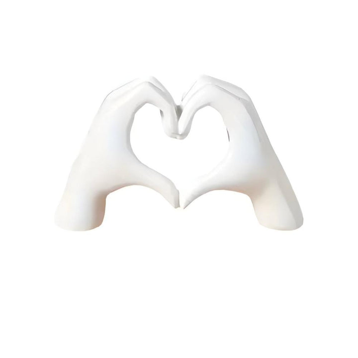 Heart-Shaped Hands Figurine