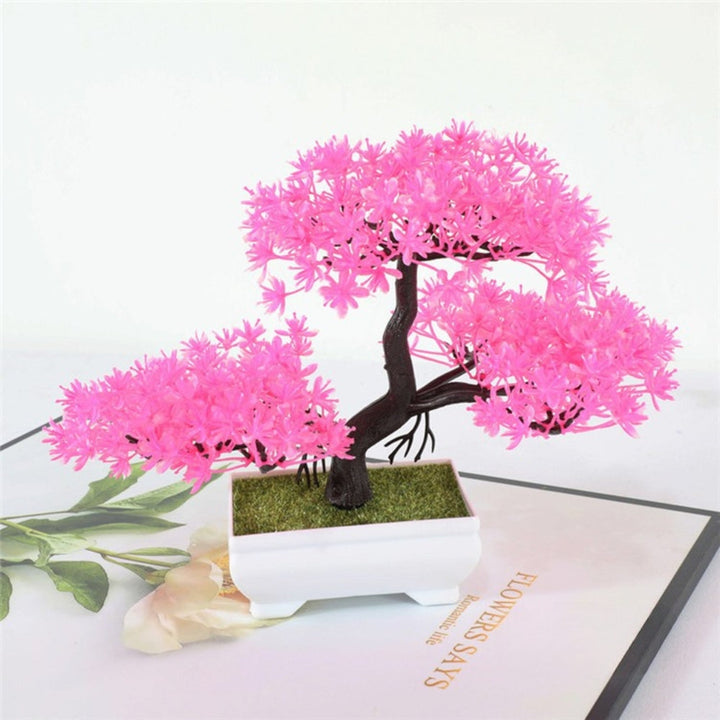 Artificial Bonsai in a Pot