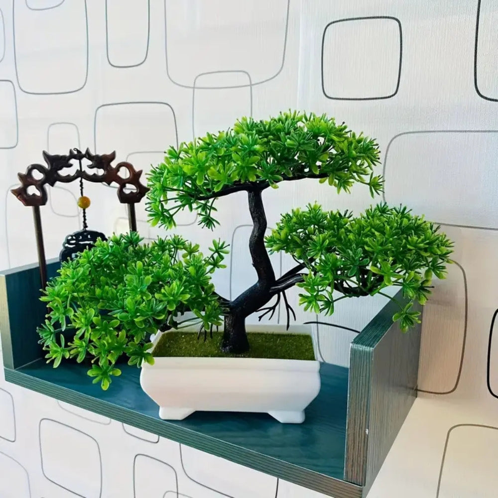 Artificial Bonsai in a Pot