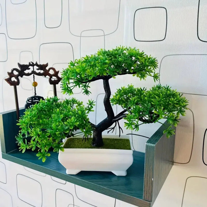 Artificial Bonsai in a Pot