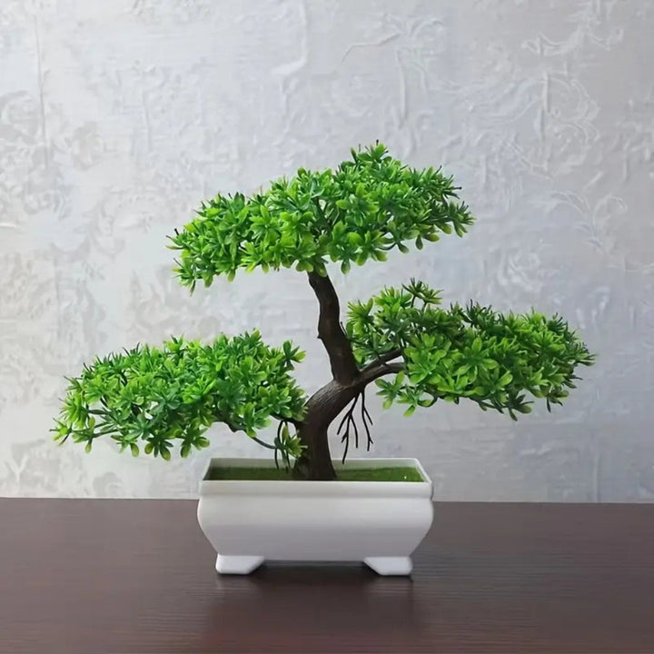 Artificial Bonsai in a Pot