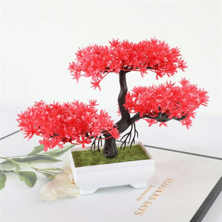Artificial Bonsai in a Pot