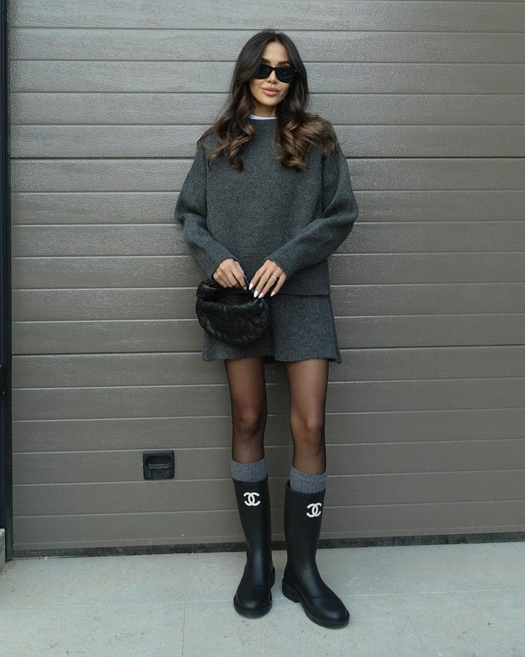 Marie – Autumn Knit Set