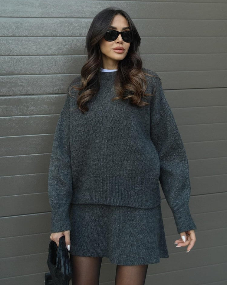 Marie – Autumn Knit Set