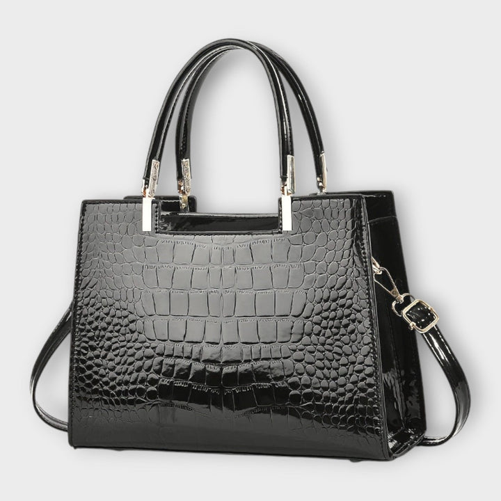 Aria – Croc-Effect Handbag