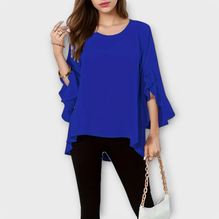 Caoimhe – Flowy Ruffle Blouse