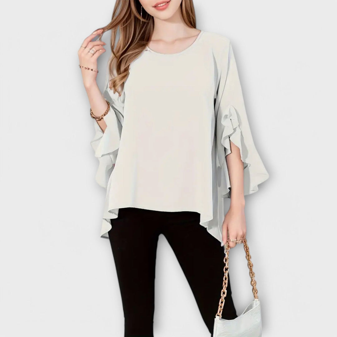 Caoimhe – Flowy Ruffle Blouse