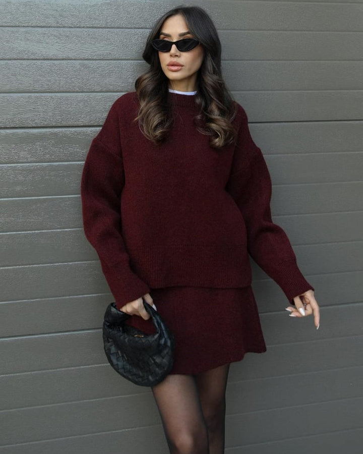 Marie – Autumn Knit Set