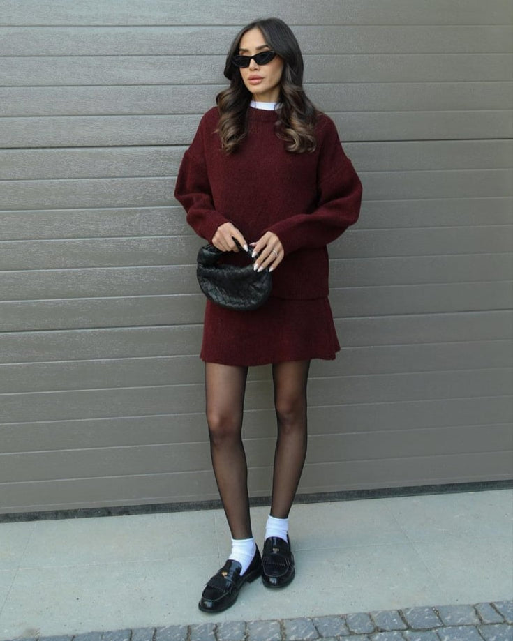 Marie – Autumn Knit Set