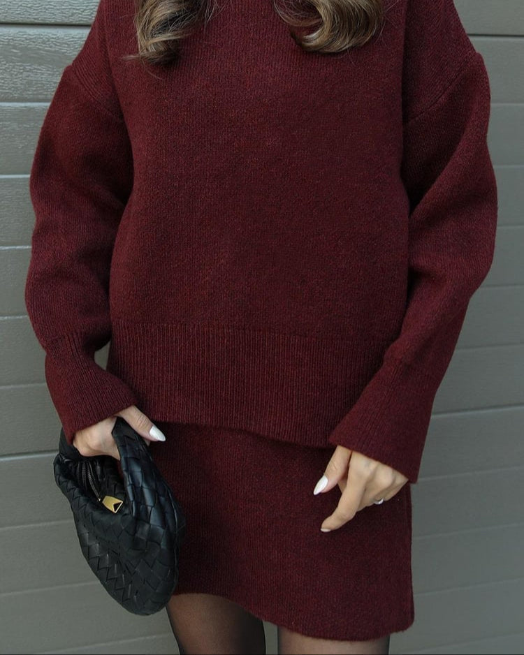 Marie – Autumn Knit Set