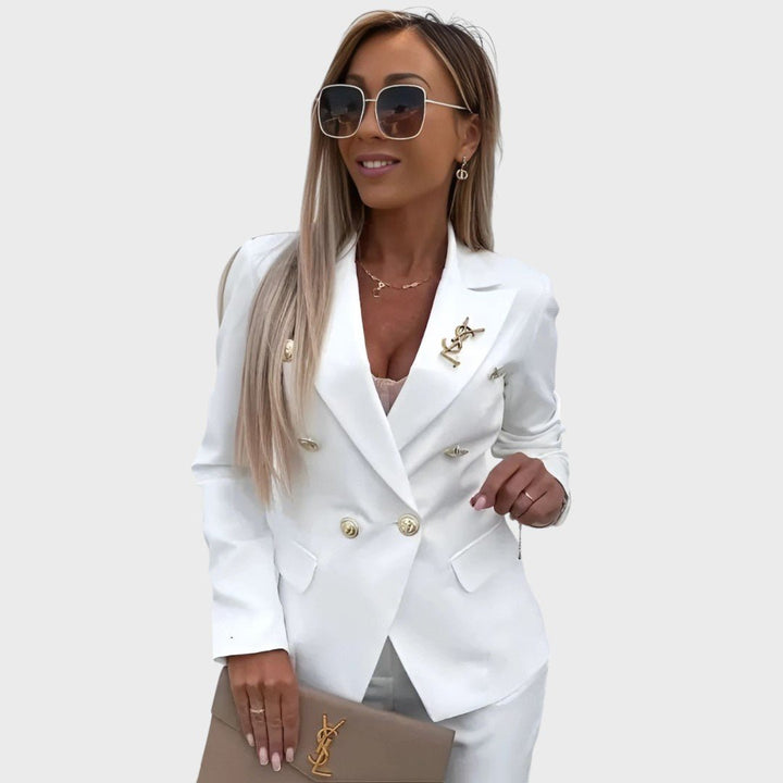 Cliona – Two-Tone Tailored Suit